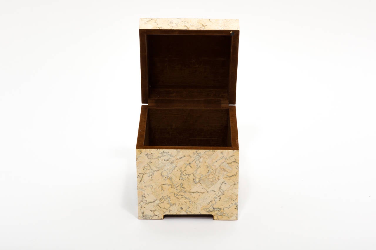 Tessellated Stone Box For Sale 1