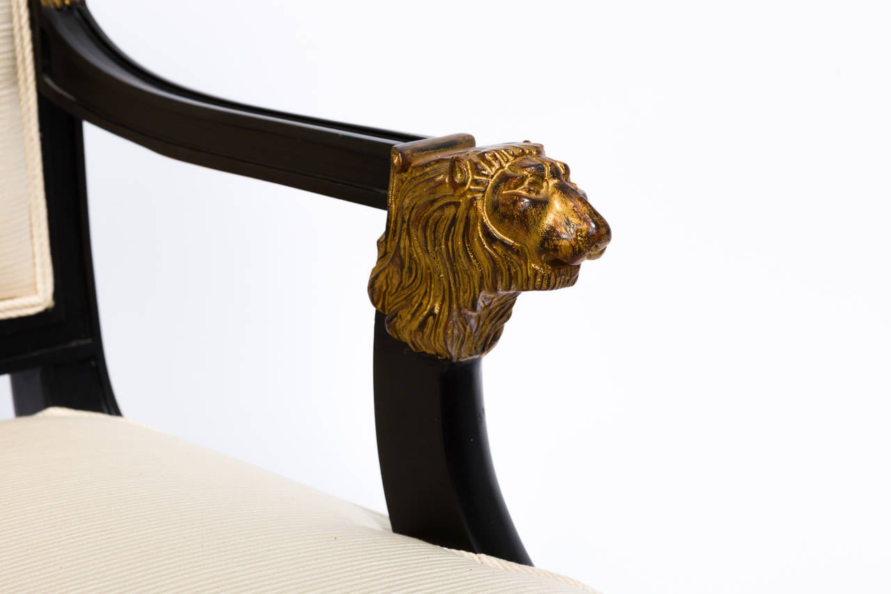 Carved Wood Lion Chairs 14 available For Sale at 1stdibs
