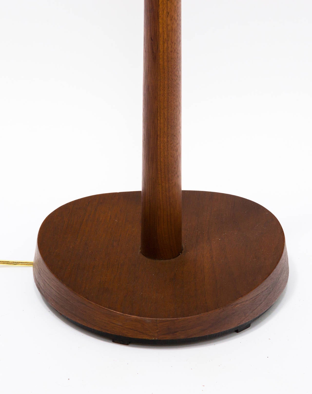 Mid-20th Century Danish Teak Floor Lamp by Laurel Lamp Company
