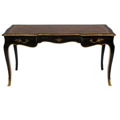 French Louis XV Painted Desk