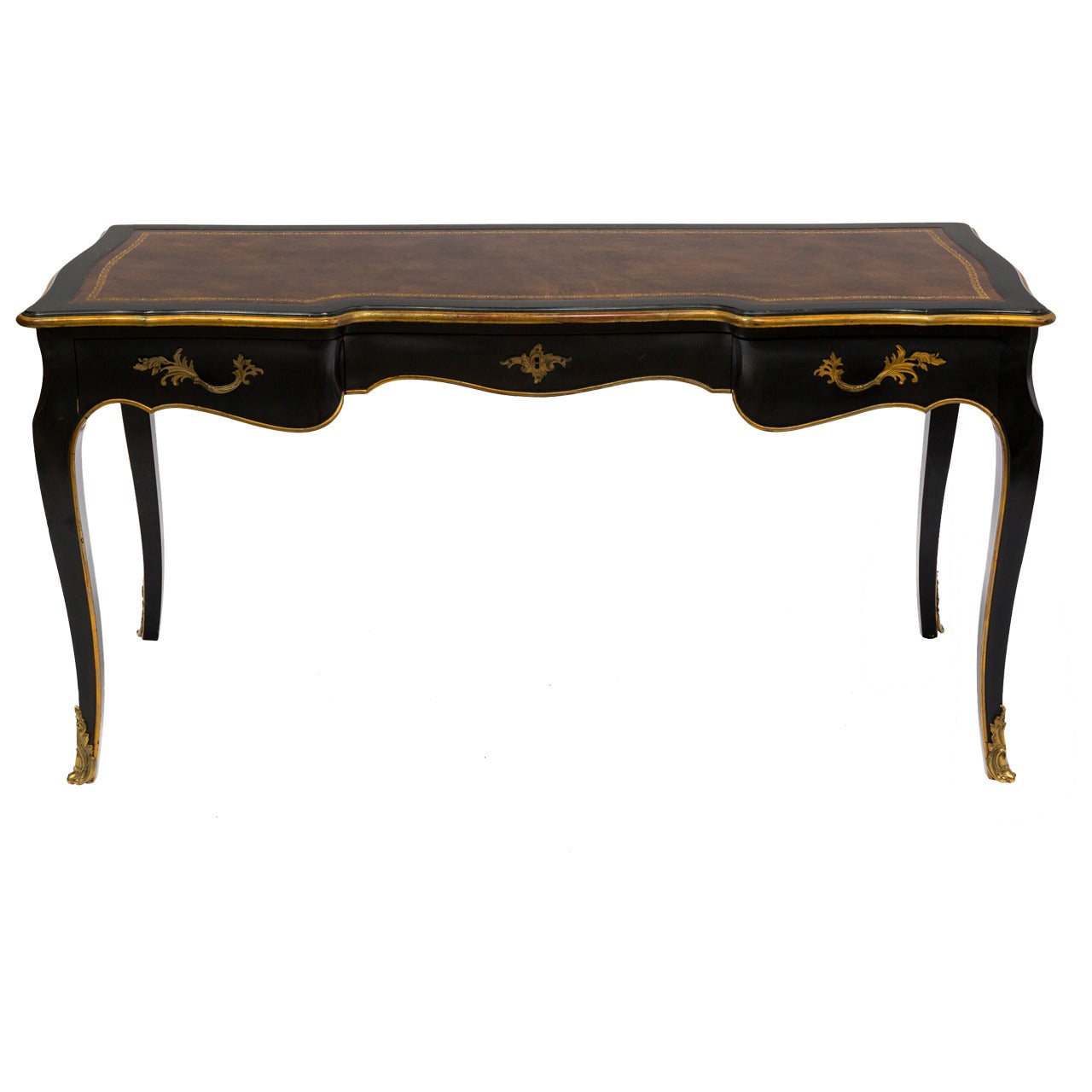 French Louis XV Painted Desk