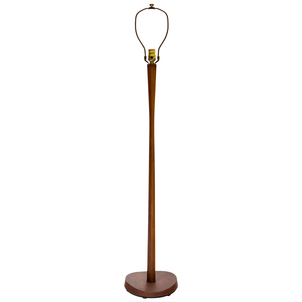 Danish Teak Floor Lamp by Laurel Lamp Company