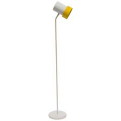 Mid-Century Enameled Floor Lamp by Kovacs