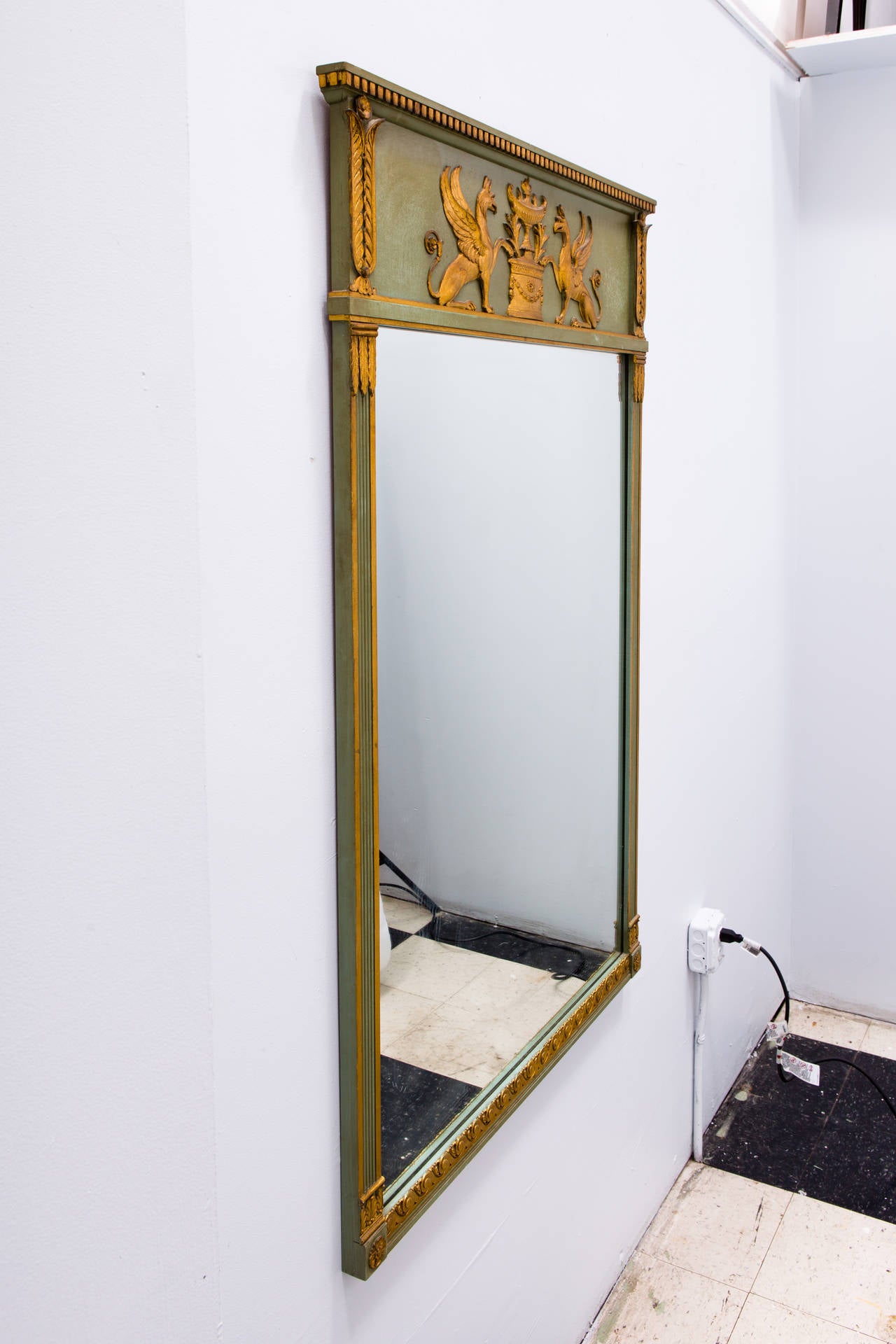 1940s Griffin Mirror