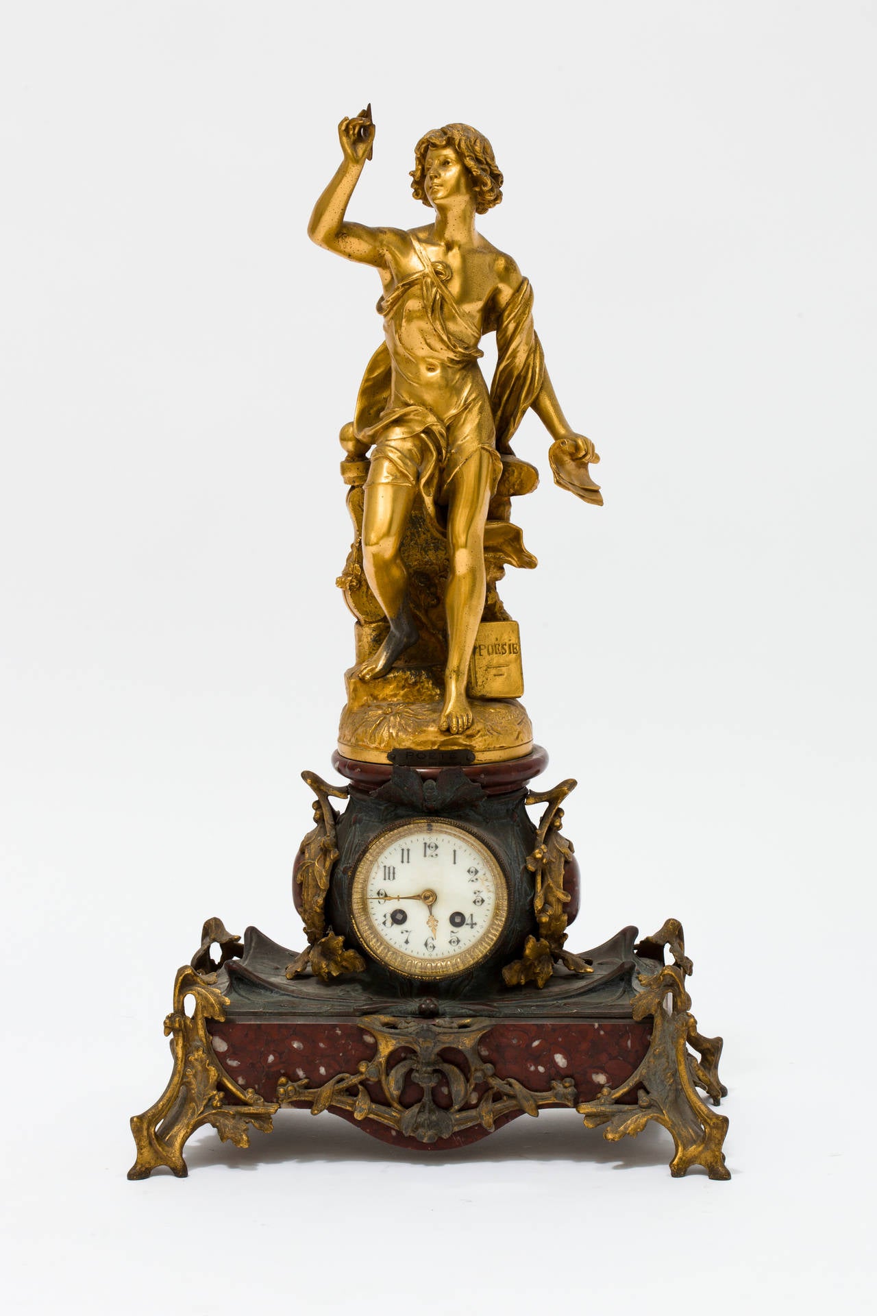 Art Nouveau French Mantle Clock