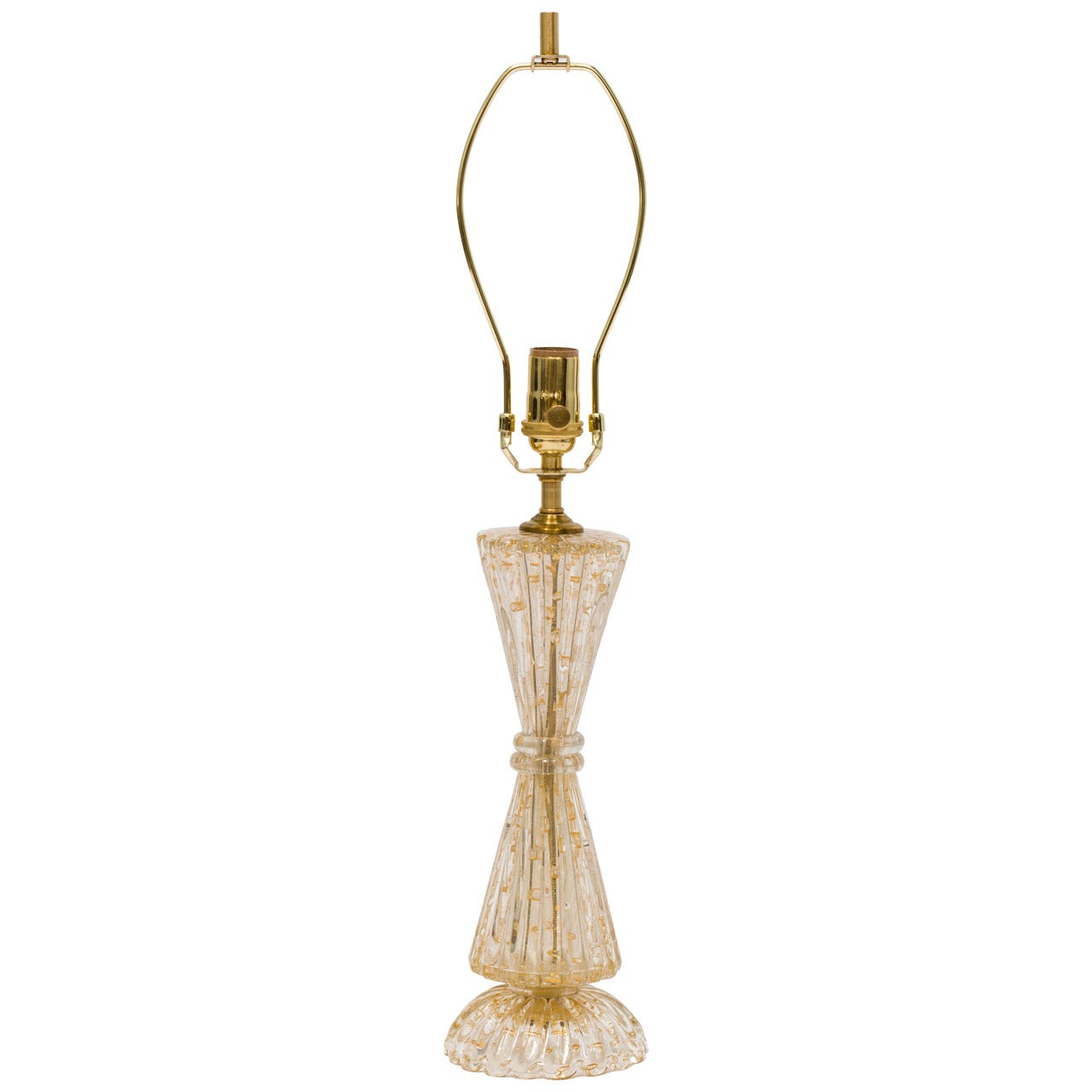 Petite Barovier & Toso Style Lamp