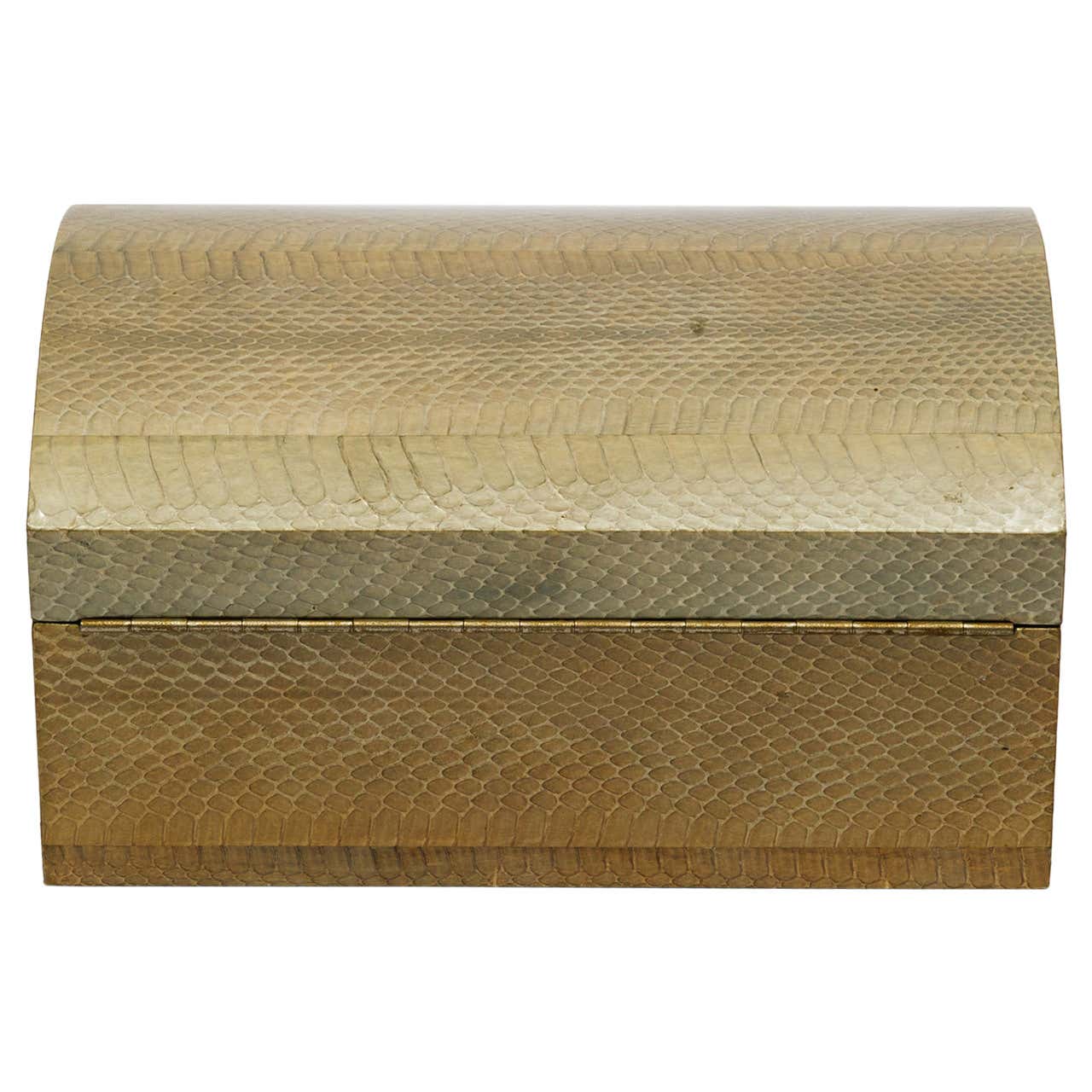 Snake Skin Box at 1stDibs