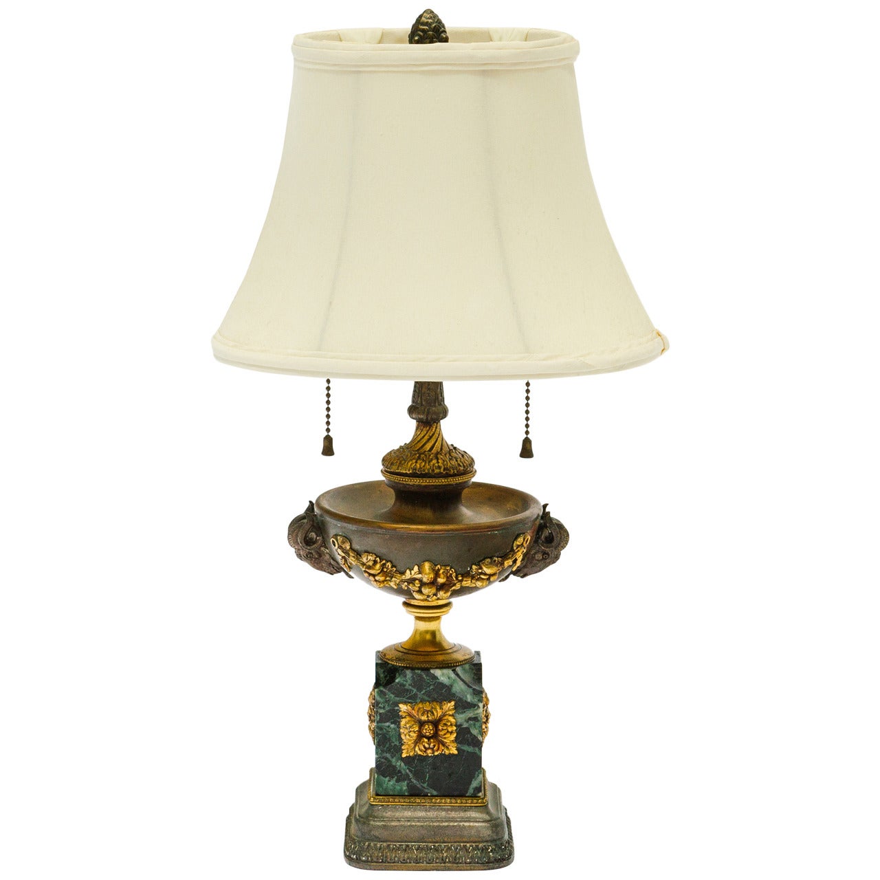 1940s Ram Head Lamp For Sale