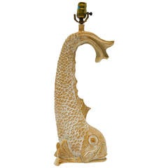 Neoclassical Style Dolphin Table Lamp