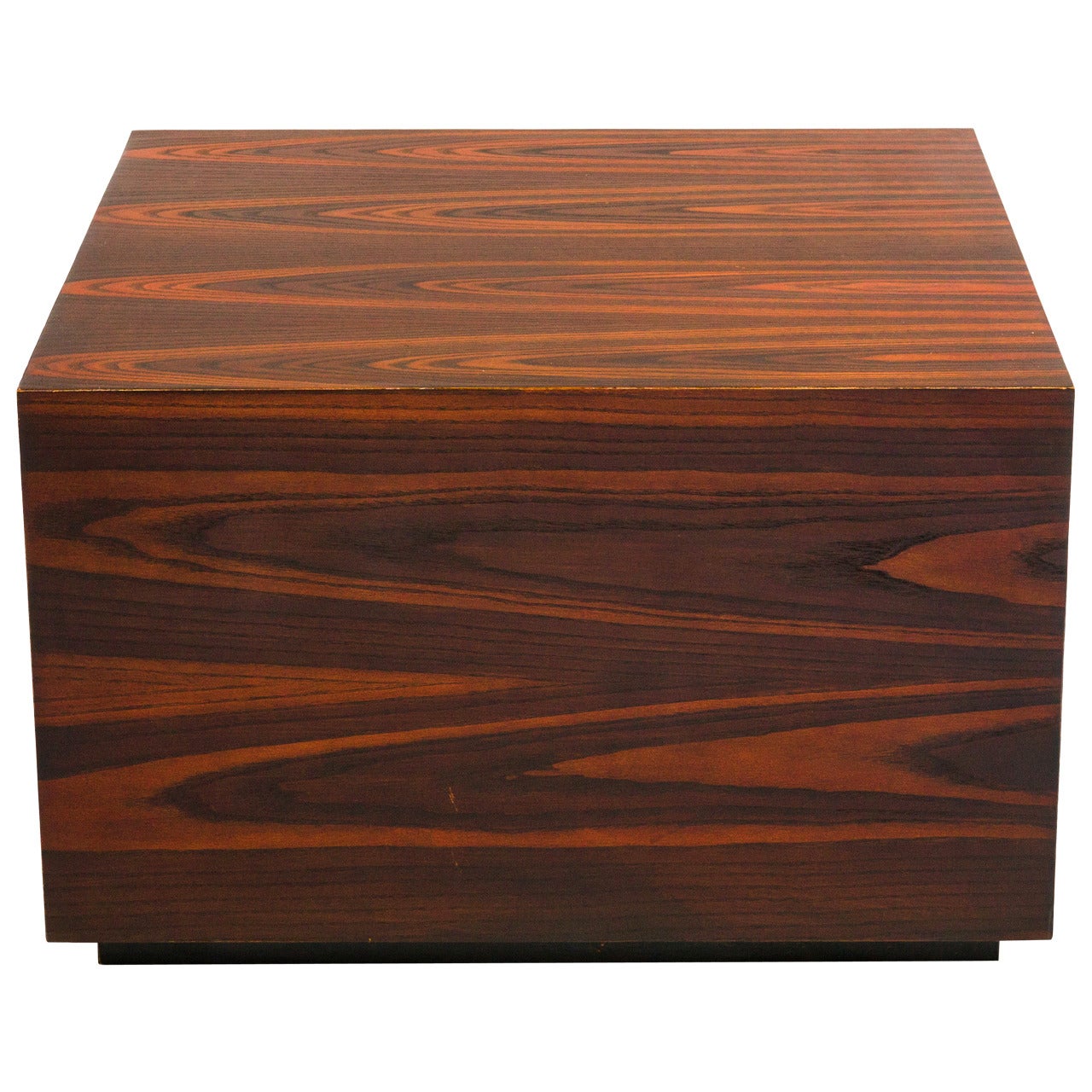 Harvey Probber Rosewood Cube Coffee Table