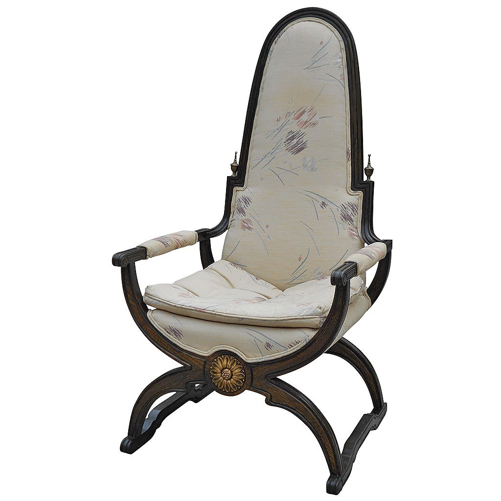 Original Phyllis Morris Ingenue Throne Lounge Chair