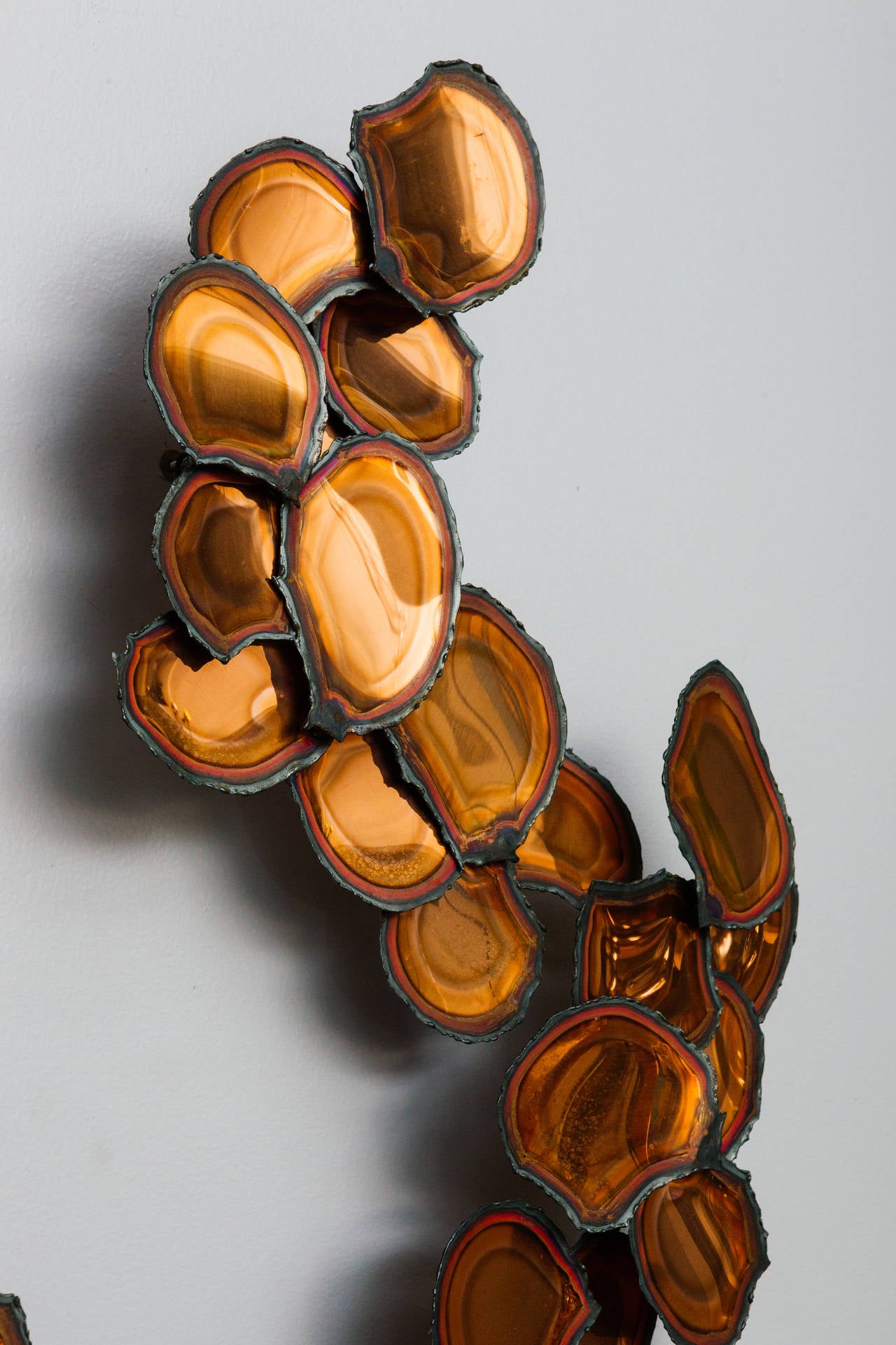Copper Wall Sculpture at 1stDibs