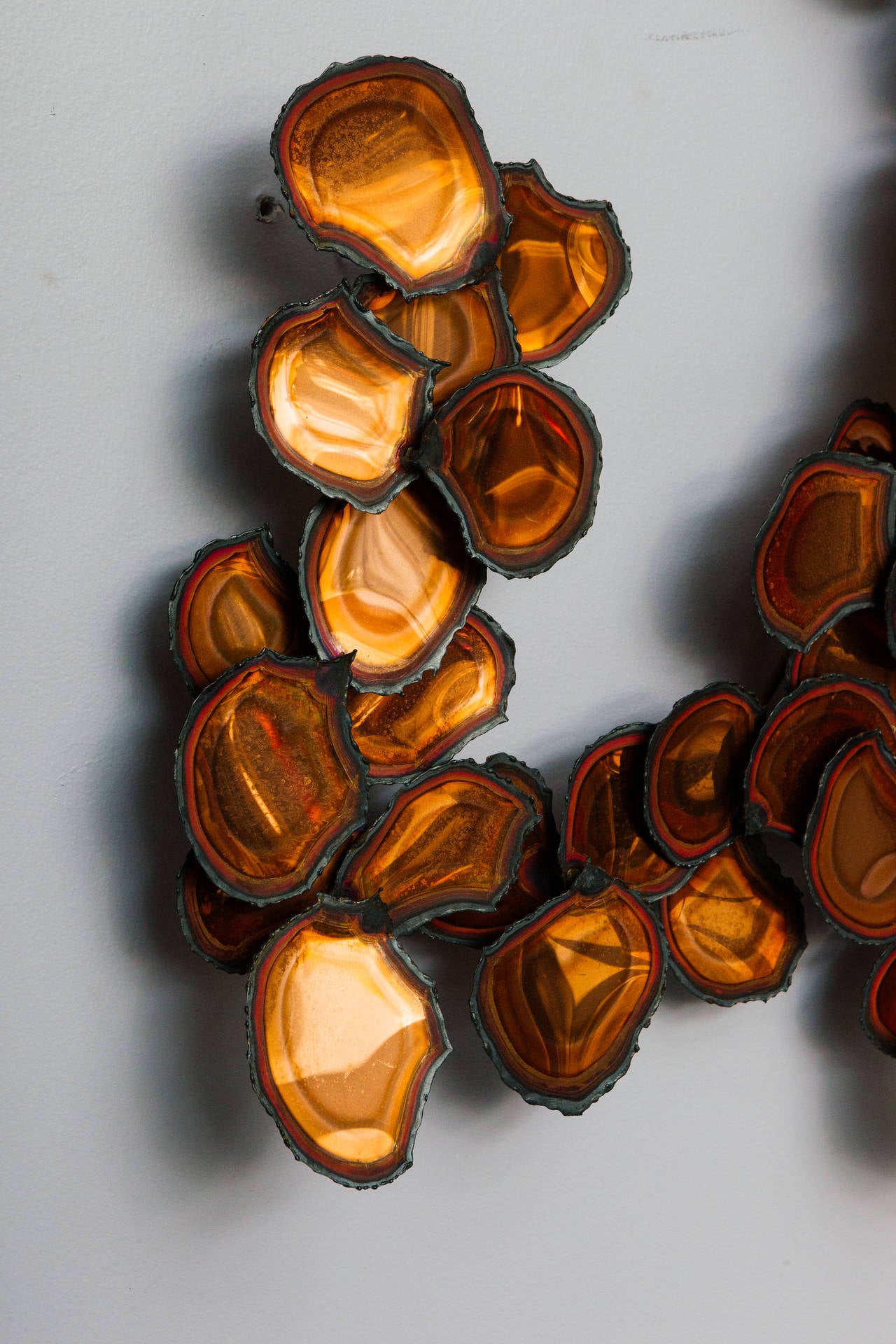 Copper Wall Sculpture at 1stDibs