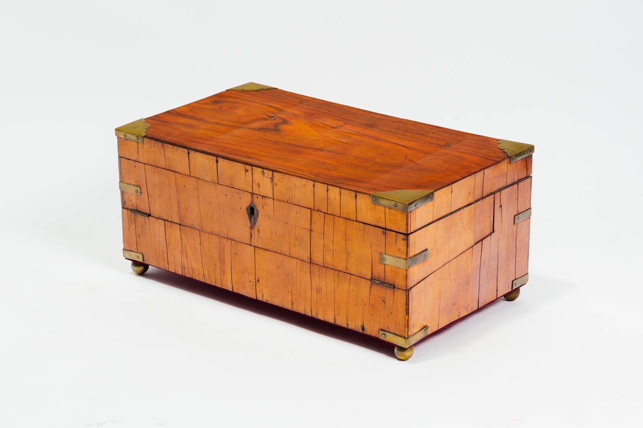 Nice antique wood document box.
