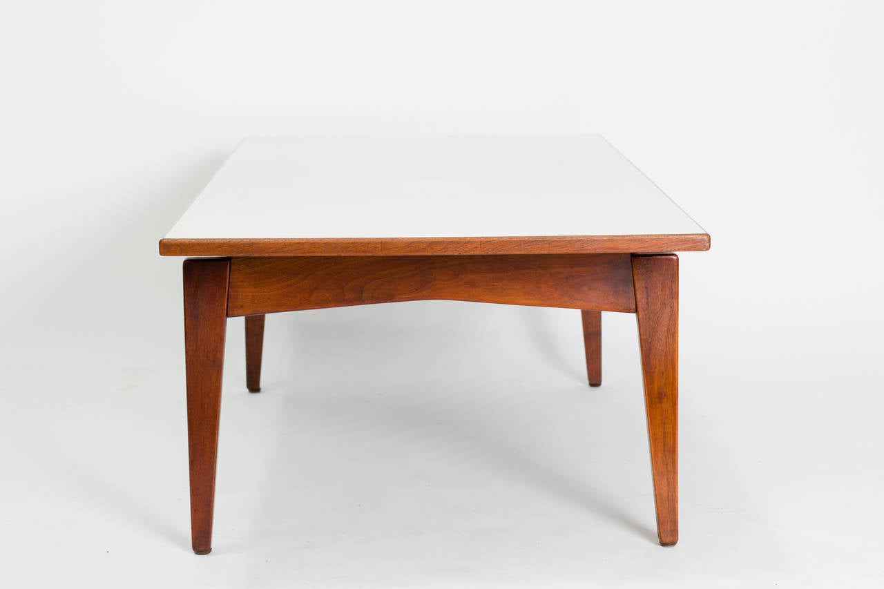 Jens Risom Walnut Coffee Table 2