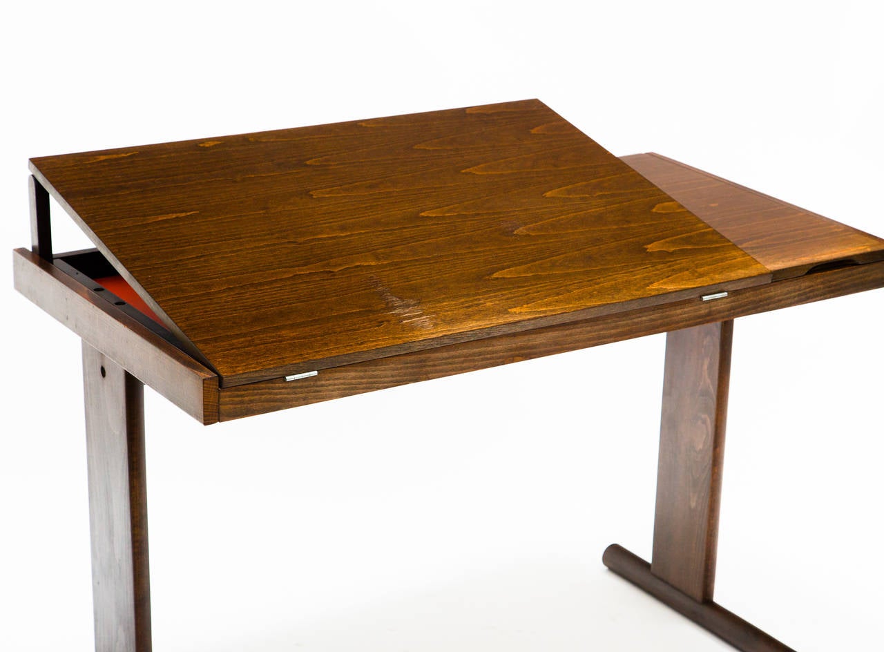 Mid-20th Century Danish Modern Style Drafting Desk