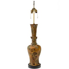 Bronze Table Lamp in the Style of James Mont 7