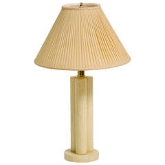 Bone Table Lamp Attributed to Karl Springer 7
