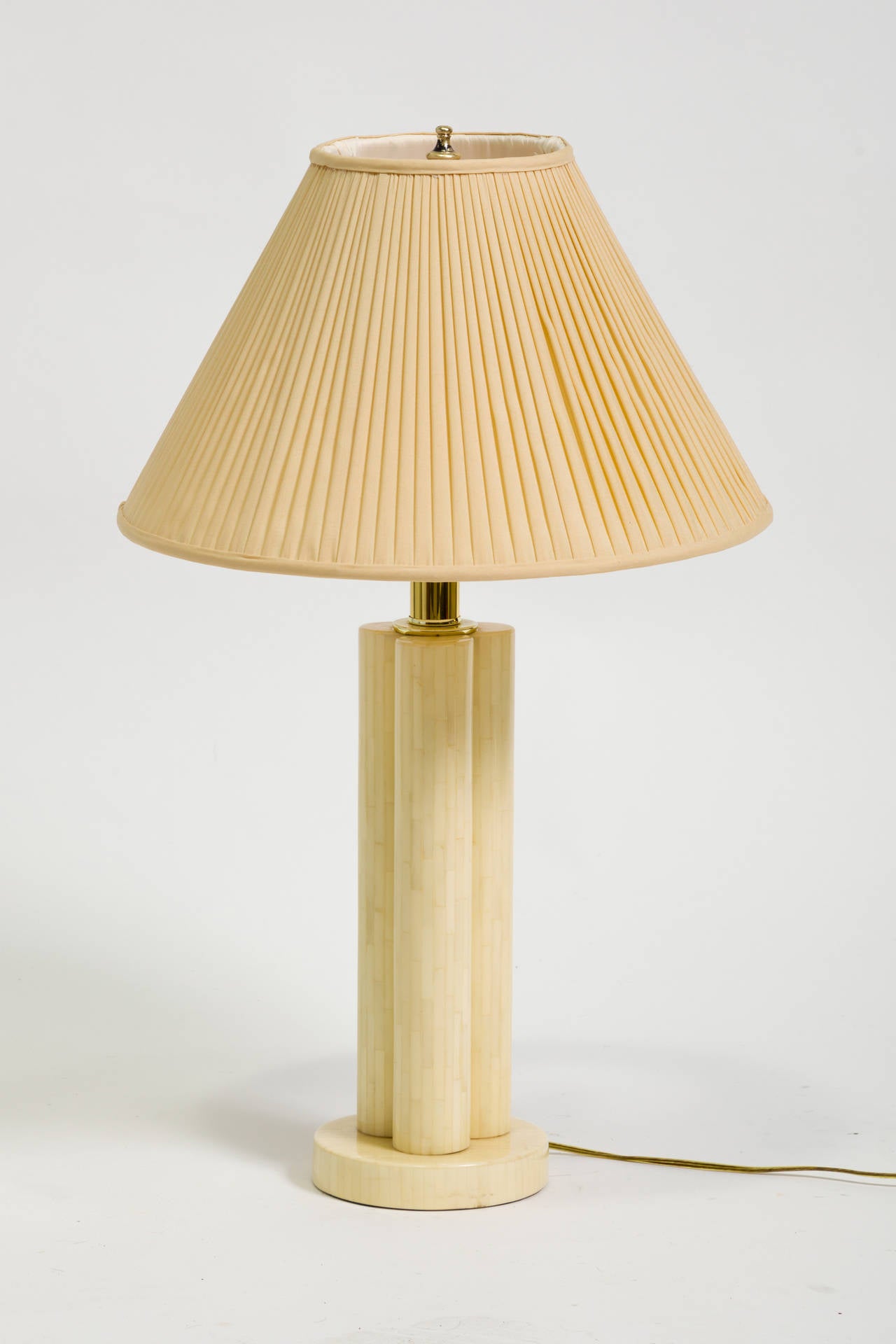 Bone Table Lamp In the Style of Karl Springer 2
