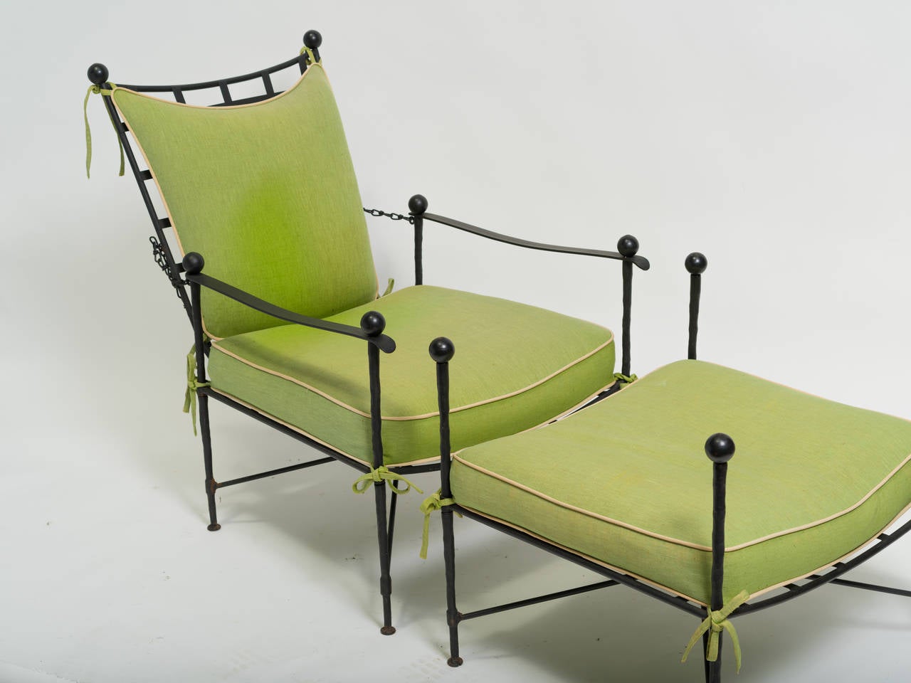Mario Papperzini Lounge Chair and Ottoman for Salterini 1