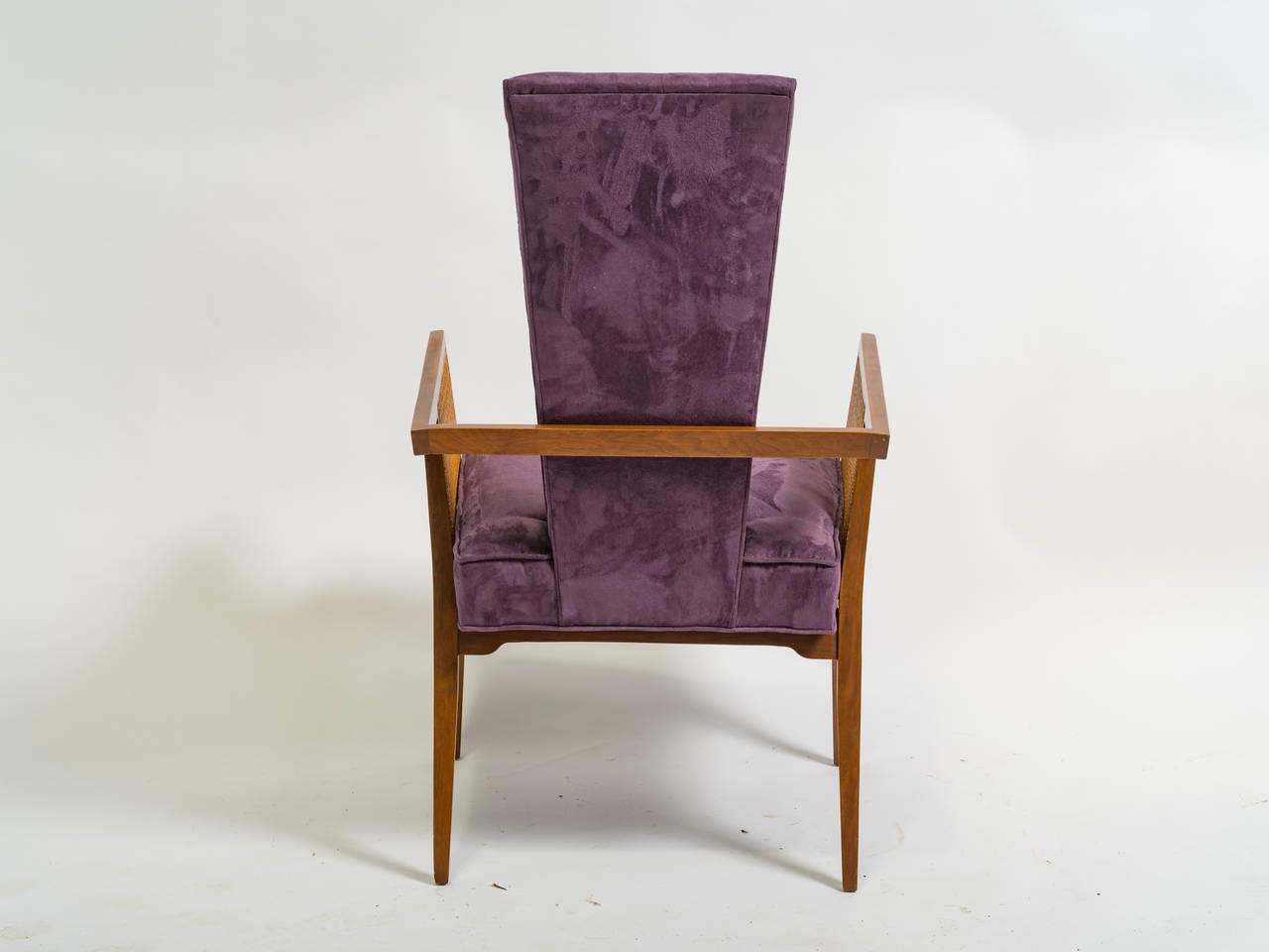 Mid-20th Century Pair of Sculptural James Mont Style Lounge Chairs