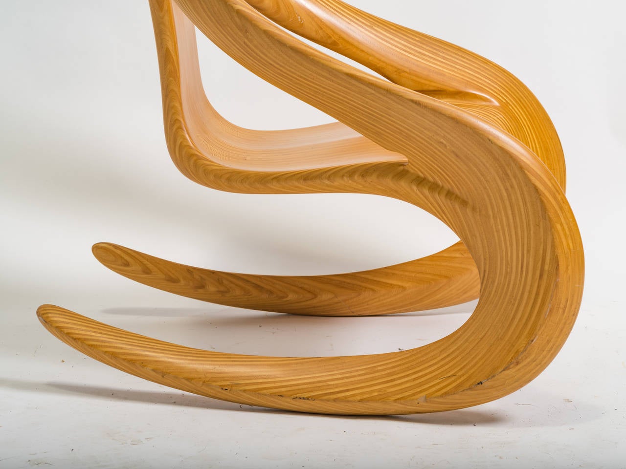 Laminated Organic Shape Rocker by Carl Gromoll