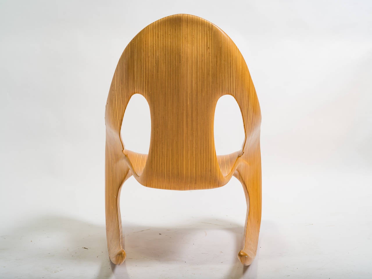 Birch Organic Shape Rocker by Carl Gromoll