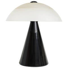 F. Fabbian Frosted Shade Table Lamp