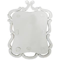 Antique Wall Mirror by Marchand Glass Company