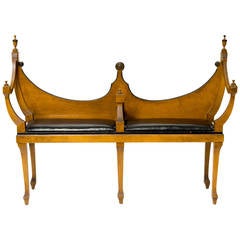 Whimsical 1960s Bench
