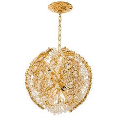 Lobmeyr Crystal Ball Chandelier