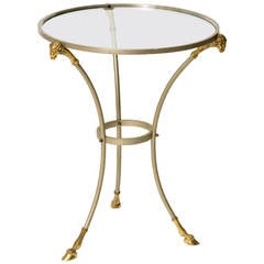 Italian Ram Gueridon Table in the Style of Maison Jansen