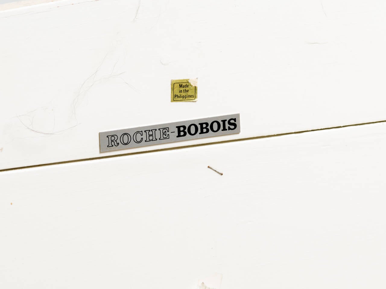 Specchio in pietra tessellata con intarsio in ottone di Roche Bobois in vendita 3