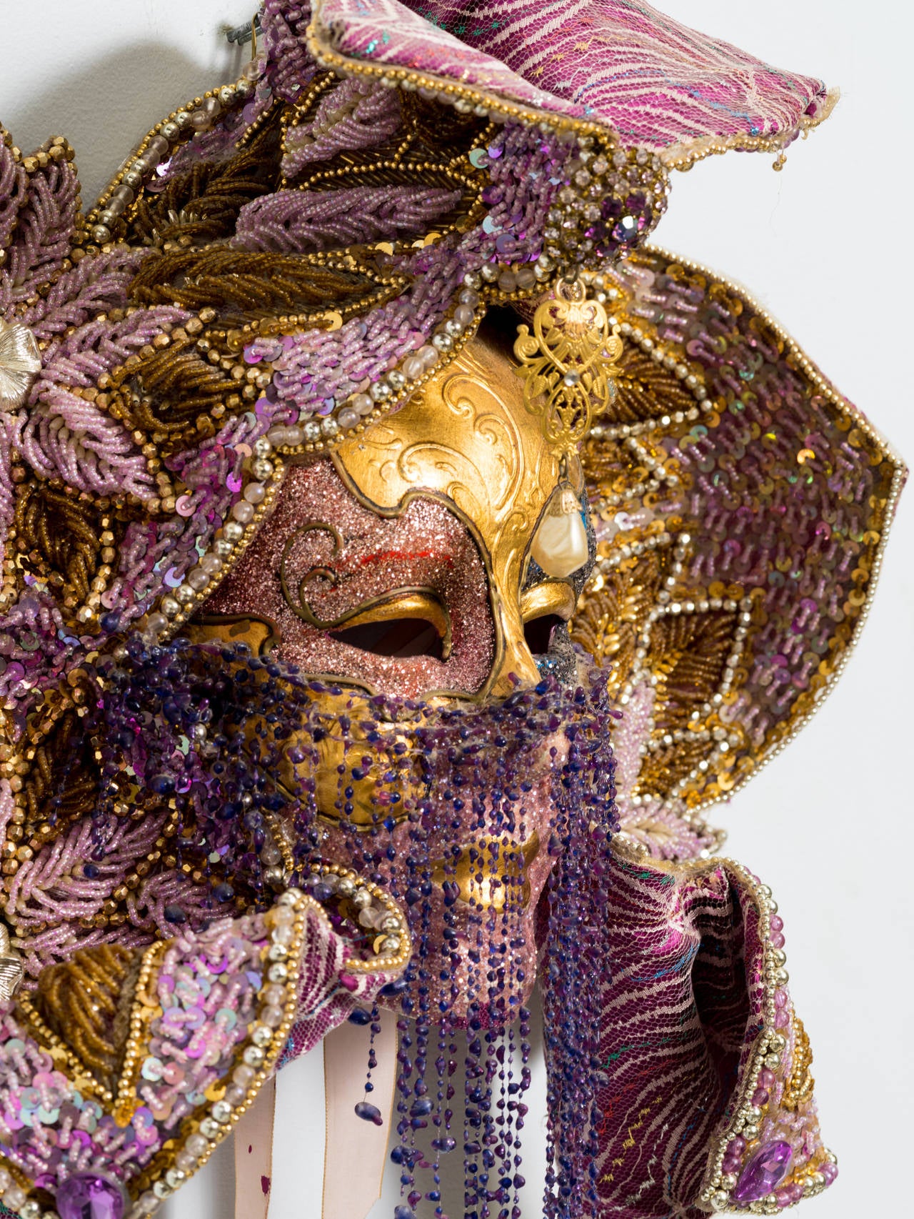 Italian Venetian Handmade Carnival Mask