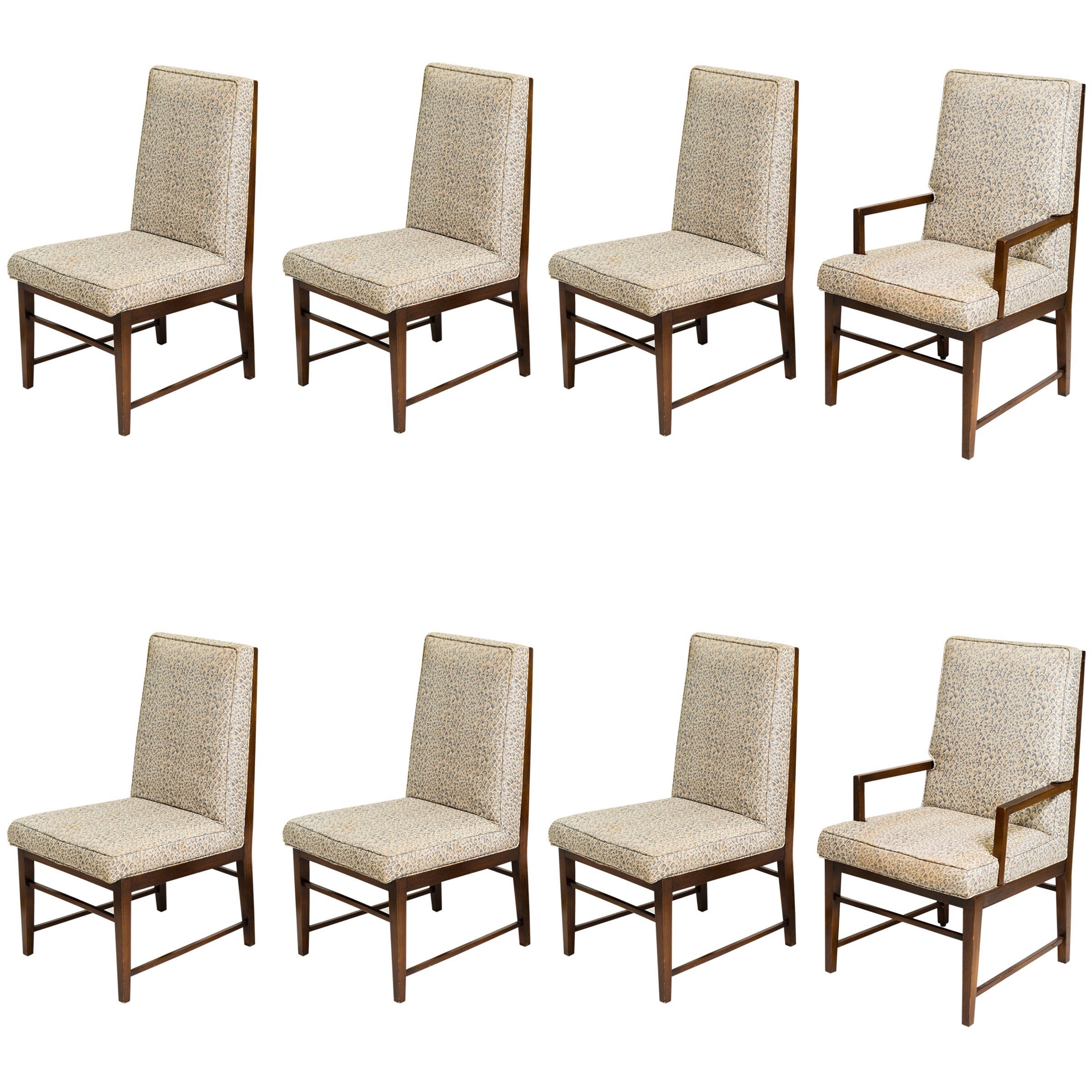 Eight Probber Style Dining Chairs