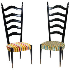 Pair of Chiavari Highback Chairs 12