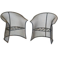 Pair of Woodard Chairs 7