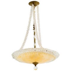 Murano Glass and Swarovski Crystal Chandelier 10