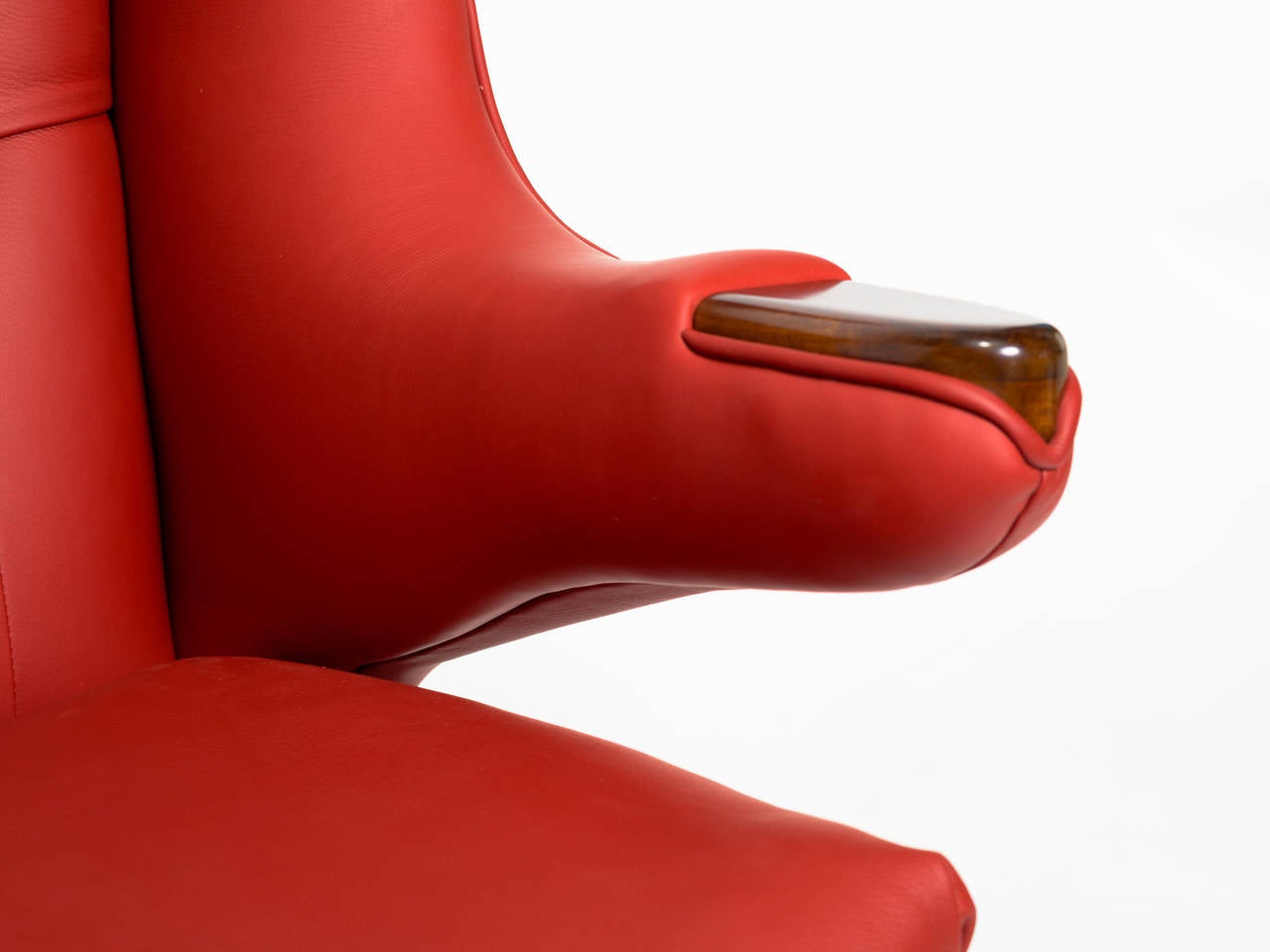 Contemporary Reproduction of Papa Bear Chair and Ottoman