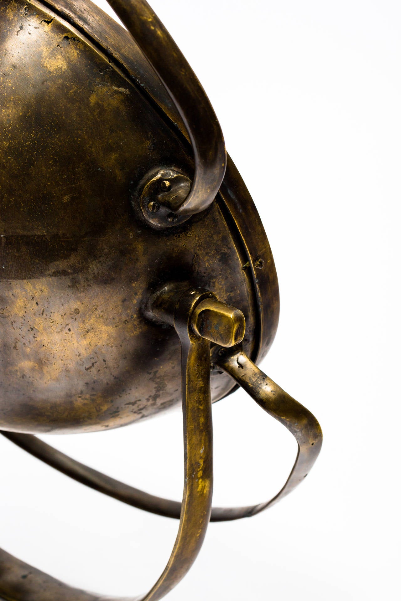 Early 20th Century Bronze Industrial Medical Lamp by Castle 2