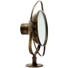 Early 20th Century Bronze Industrial Medical Lamp by Castle