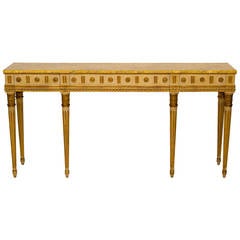 Italian Painted Neoclassical Console