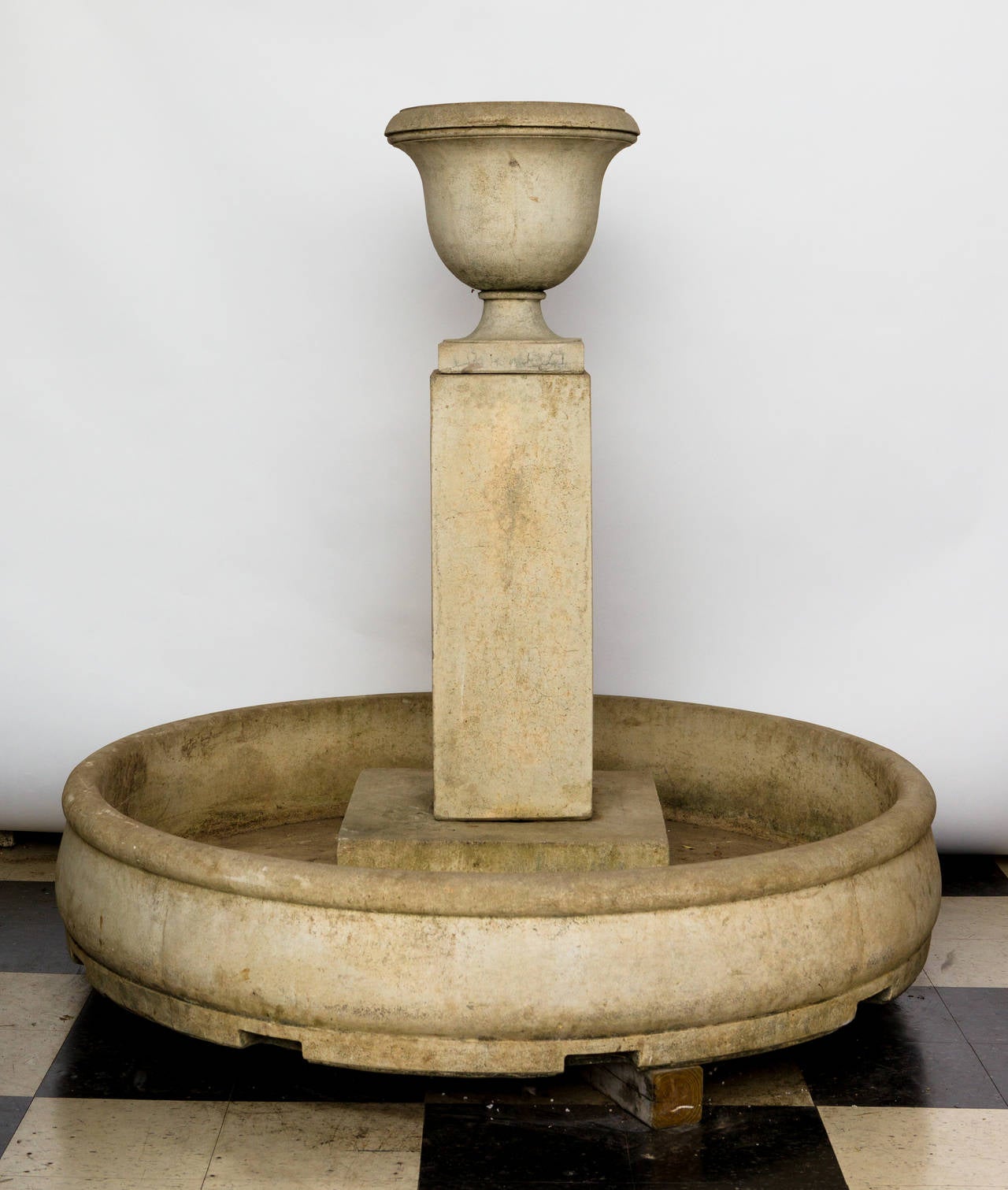 Neoclassical Garden Fountain