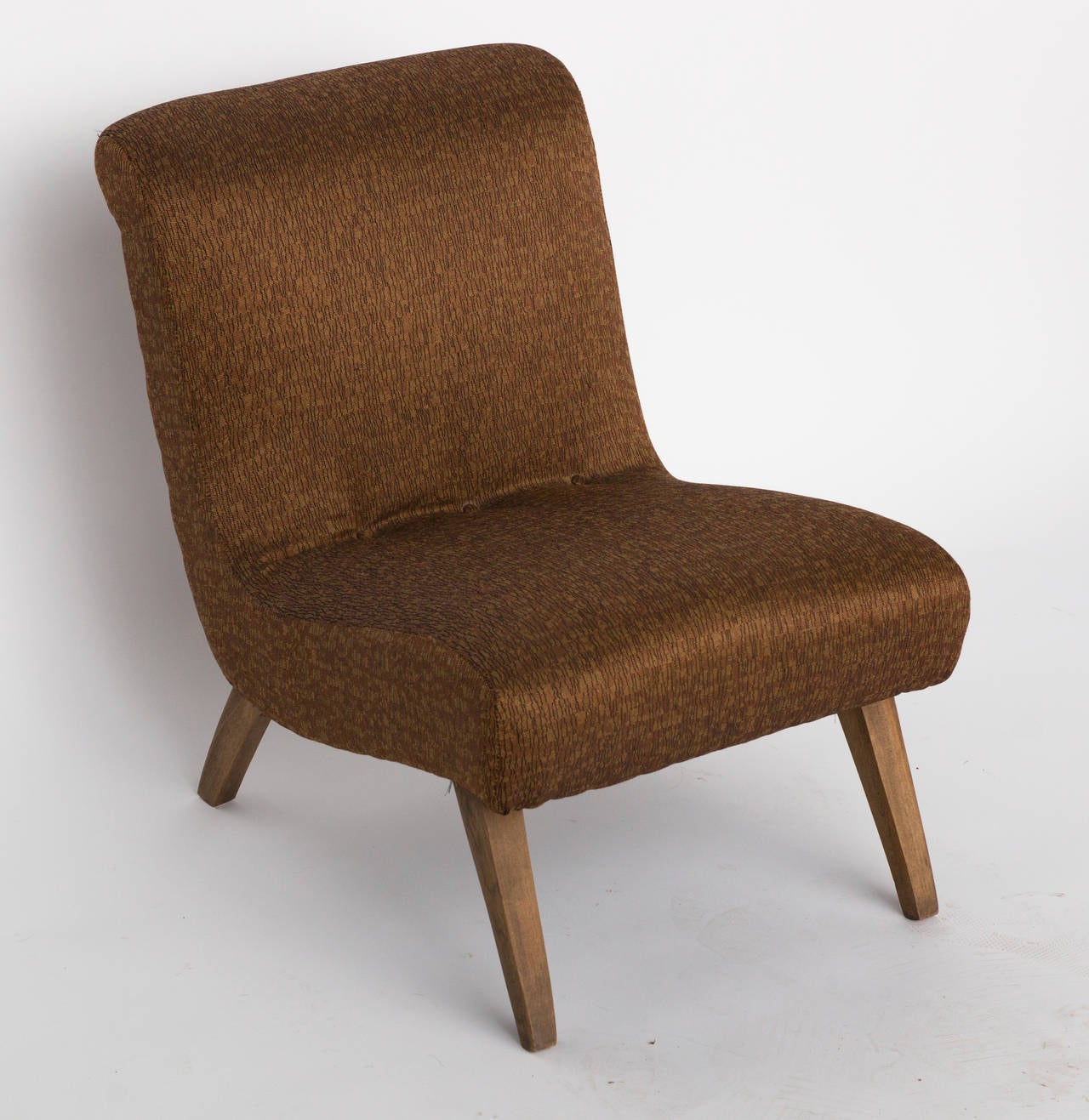 Pair of 1940s Slipper Chairs 4