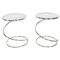 Pair Of Spring Tables By Pace Collection