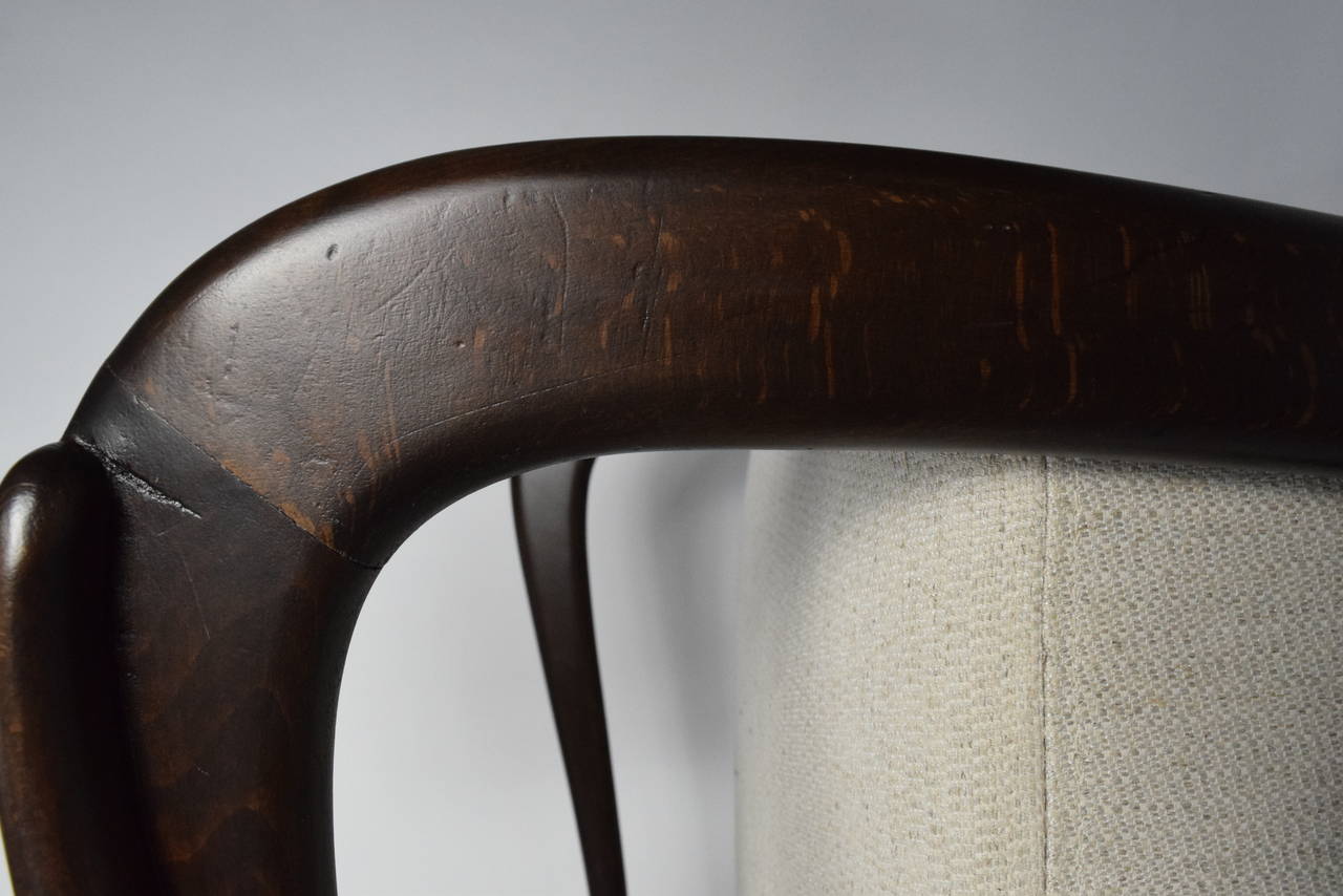 Upholstery Paolo Buffa Style Lounge Chairs