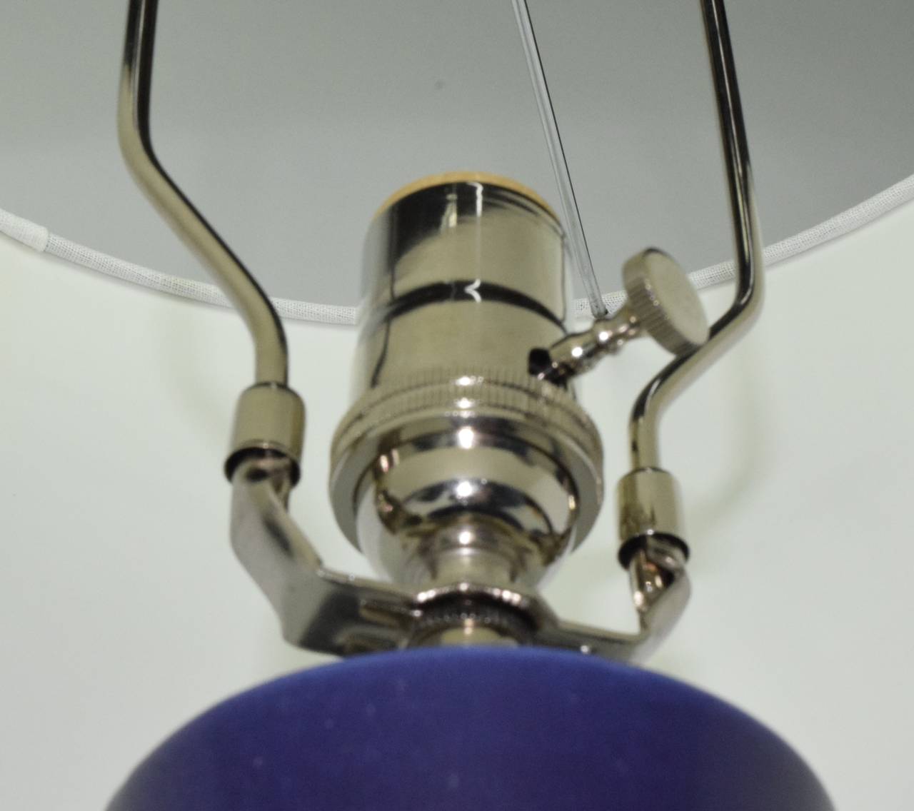 Pair of Royal Haegar Drip Glaze Lamps 1