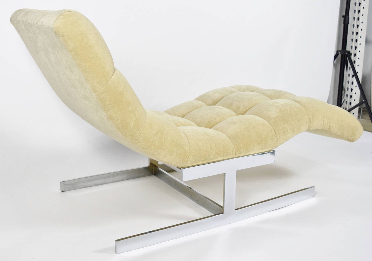 20th Century Milo Baughman Chaise Lounges