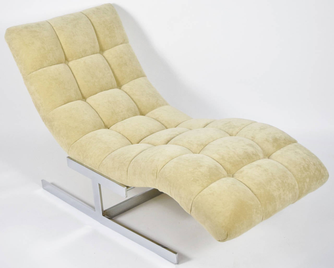 American Milo Baughman Chaise Lounges