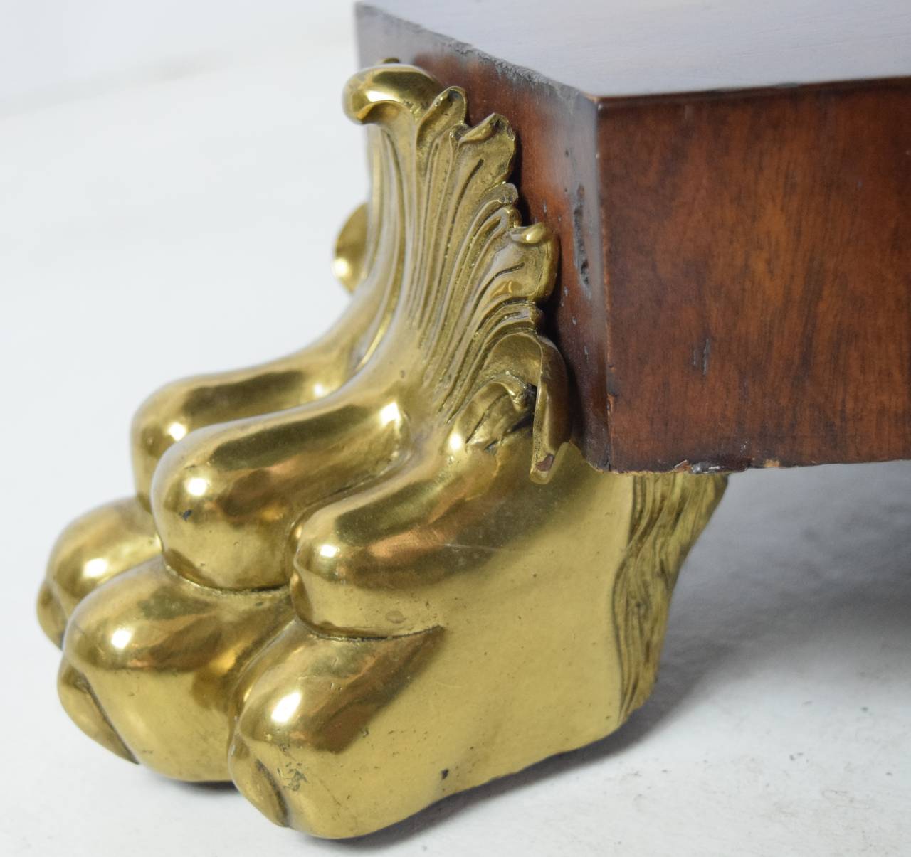 Brass Maitland Smith Centerhall Table